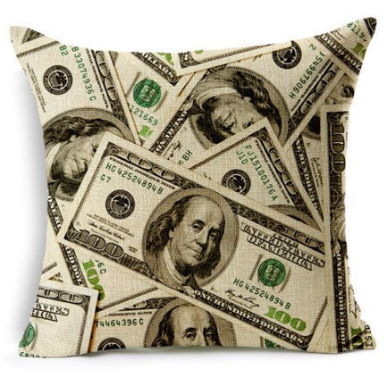 Gold Coin Egg USD Dollar Code Lying Pillow