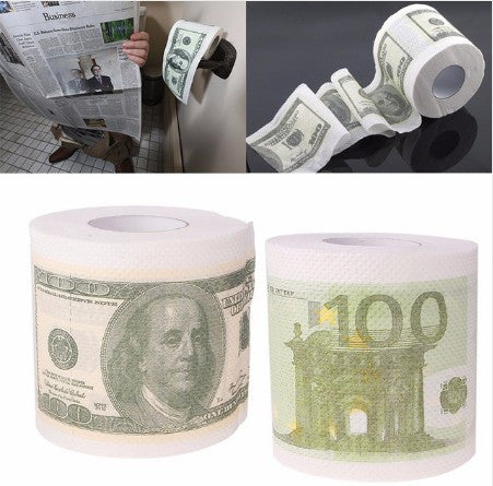 Toilet Tissue US Dollar Bill Paper